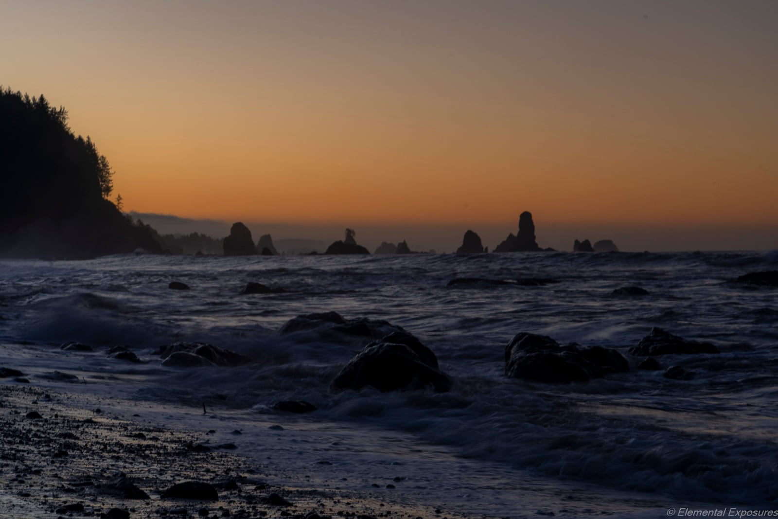 Beach at Dawn III